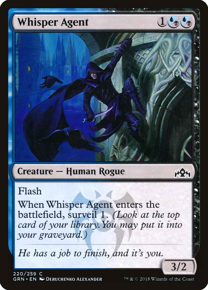 Whisper Agent [Guilds of Ravnica] Magic: The Gathering
