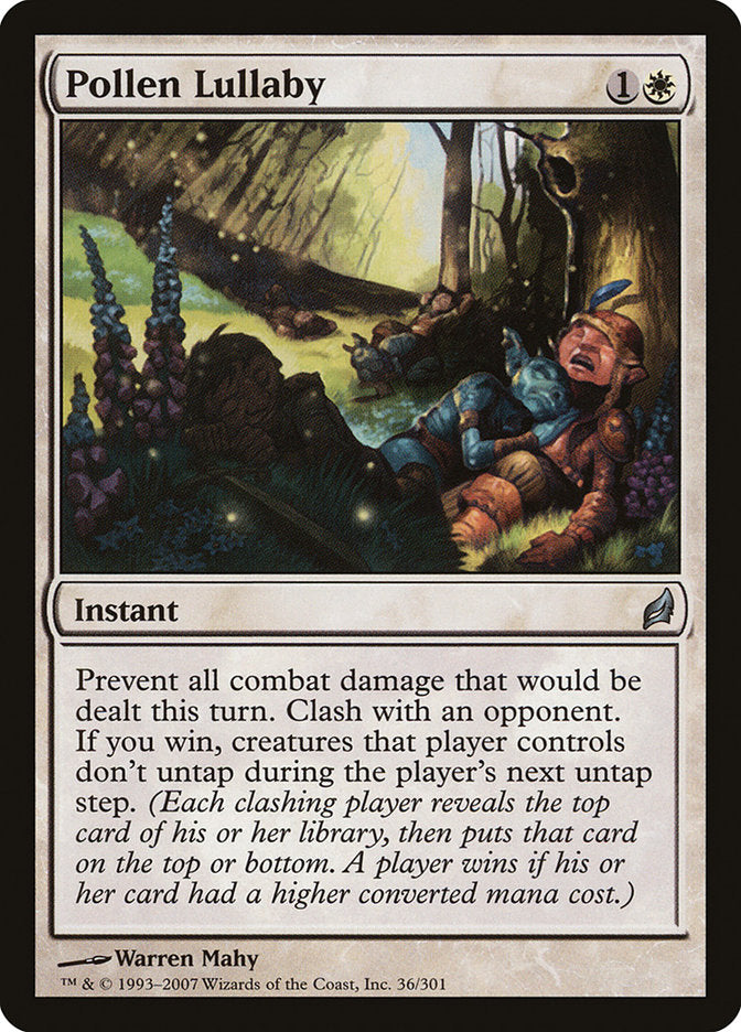 Pollen Lullaby [Lorwyn] Magic: The Gathering