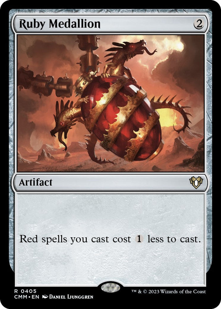Ruby Medallion [Commander Masters] Magic: The Gathering
