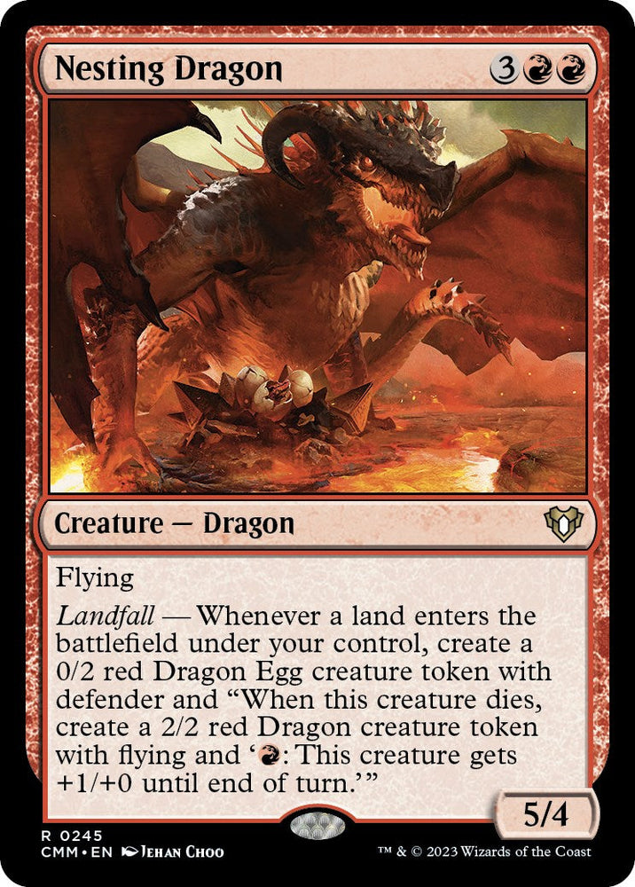 Nesting Dragon [Commander Masters] Magic: The Gathering