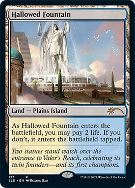 Hallowed Fountain [Secret Lair Drop Series] Magic: The Gathering