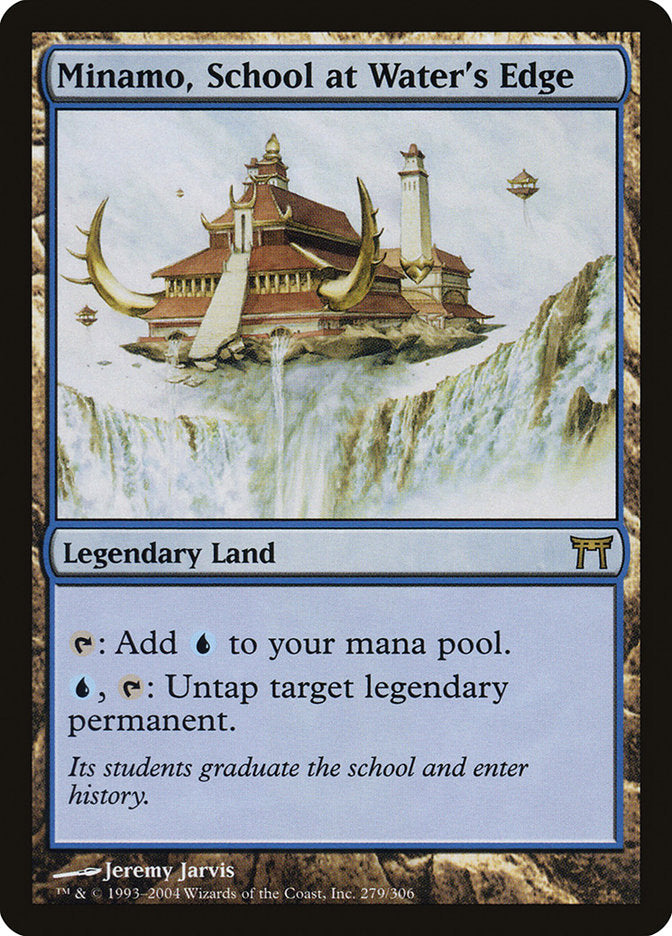 Minamo, School at Water's Edge [Champions of Kamigawa] Magic: The Gathering