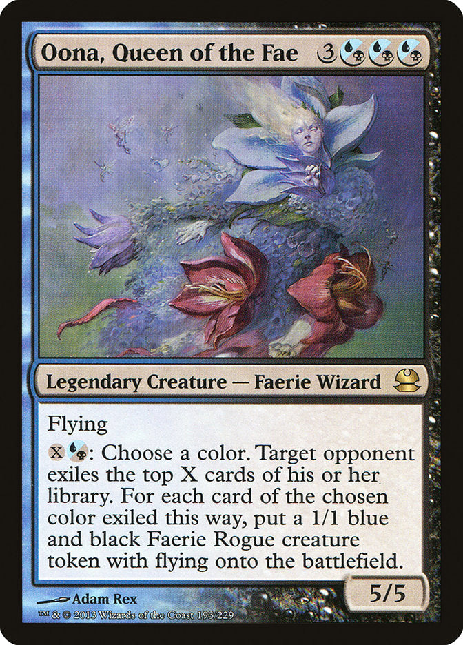 Oona, Queen of the Fae [Modern Masters] Magic: The Gathering