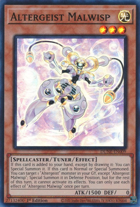 Altergeist Malwisp [DUNE-EN009] Super Rare - Yugioh Cards For Your TCG Needs!