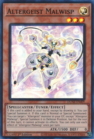 Altergeist Malwisp [DUNE-EN009] Super Rare - Yugioh Cards For Your TCG Needs!