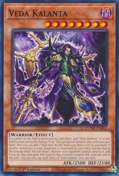 Veda Kalanta [DUNE-EN012] Common - Yugioh Cards For Your TCG Needs!