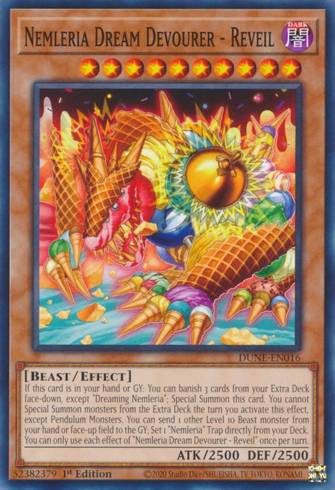 Nemleria Dream Devourer - Reveil [DUNE-EN016] Common - Yugioh Cards For Your TCG Needs!