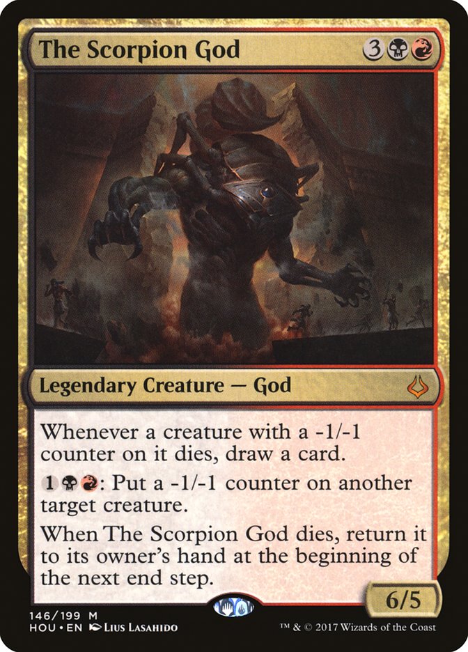 The Scorpion God [Hour of Devastation] Magic: The Gathering