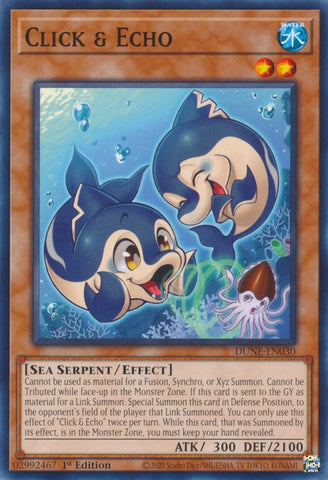 Click & Echo [DUNE-EN030] Common - Yugioh Cards For Your TCG Needs!