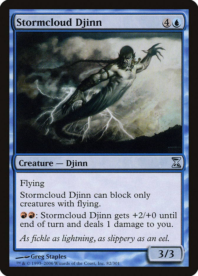 Stormcloud Djinn [Time Spiral] Magic: The Gathering