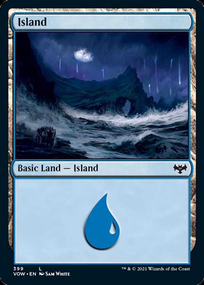 Island (399) [Innistrad: Crimson Vow] Magic: The Gathering
