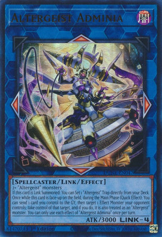 Altergeist Adminia [DUNE-EN047] Ultra Rare - Yugioh Cards For Your TCG Needs!