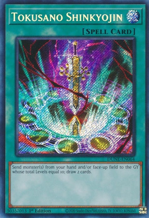 Tokusano Shinkyojin [DUNE-EN064] Secret Rare - Yugioh Cards For Your TCG Needs!