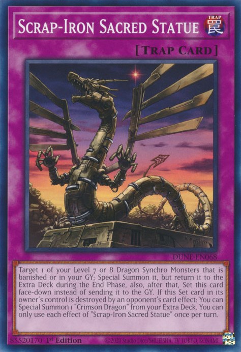 Scrap-Iron Sacred Statue [DUNE-EN068] Common - Yugioh Cards For Your TCG Needs!