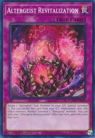 Altergeist Revitalization [DUNE-EN069] Common - Yugioh Cards For Your TCG Needs!