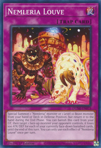 Nemleria Louve [DUNE-EN073] Common - Yugioh Cards For Your TCG Needs!