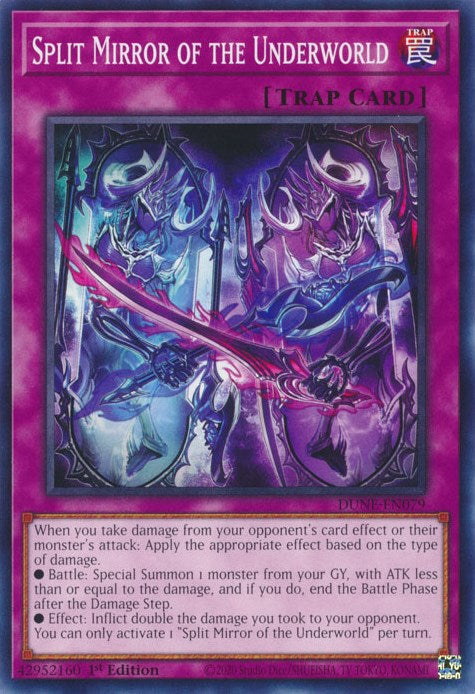 Split Mirror of the Underworld [DUNE-EN079] Common - Yugioh Cards For Your TCG Needs