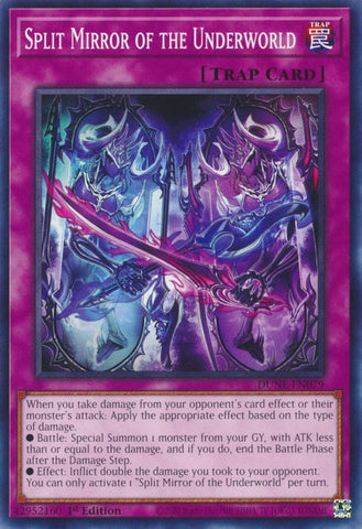 Split Mirror of the Underworld [DUNE-EN079] Common - Yugioh Cards For Your TCG Needs