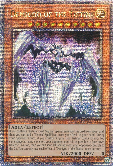 Demigod of the Tistina [DUNE-EN088] Quarter Century Secret Rare - Yugioh Cards For Your TCG Needs!