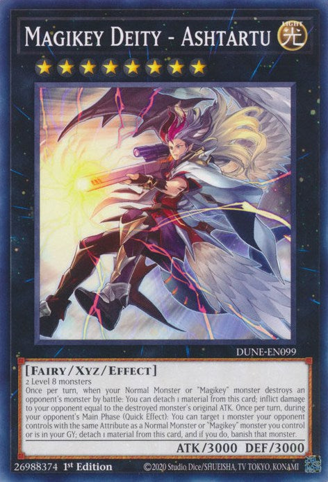 Magikey Deity - Ashtartu [DUNE-EN099] Common - Yugioh Cards For Your TCG Needs!