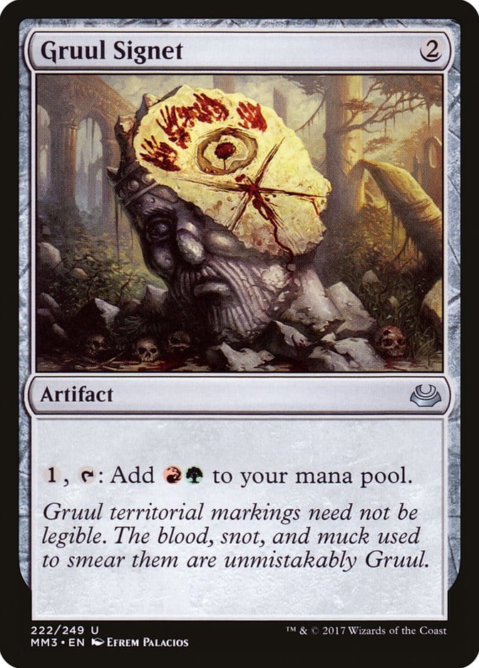 Gruul Signet [Modern Masters 2017] Magic: The Gathering