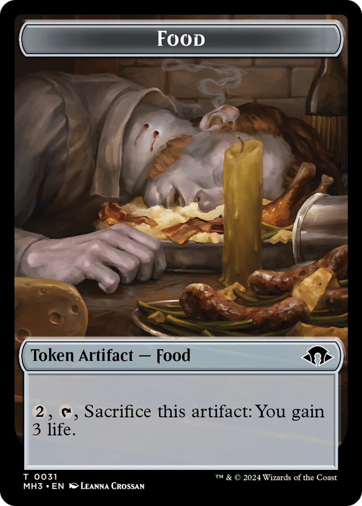 Phyrexian Germ // Food Double-Sided Token [Modern Horizons 3 Tokens] Magic: The Gathering