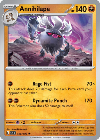 Annihilape (109/198) (Theme Deck Exclusive) [Scarlet & Violet: Base Set] Pokémon