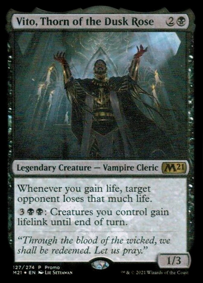 Vito, Thorn of the Dusk Rose [Resale Promos] Magic: The Gathering