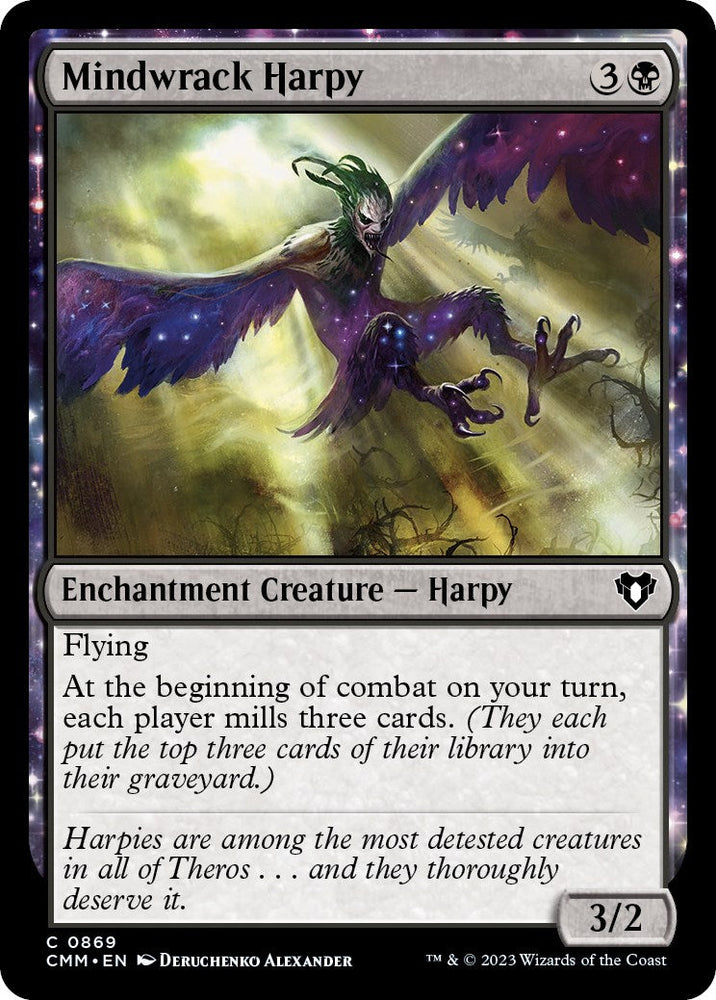 Mindwrack Harpy [Commander Masters] Magic: The Gathering