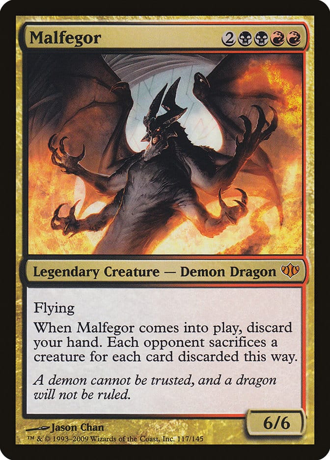 Malfegor [Conflux] Magic: The Gathering