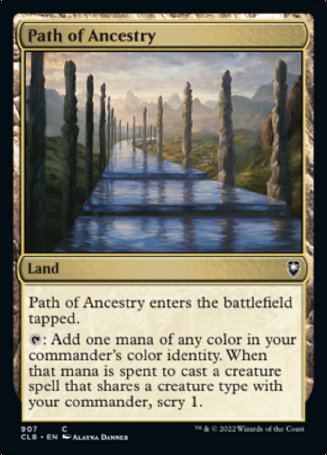 Path of Ancestry [Commander Legends: Battle for Baldur's Gate] Magic: The Gathering