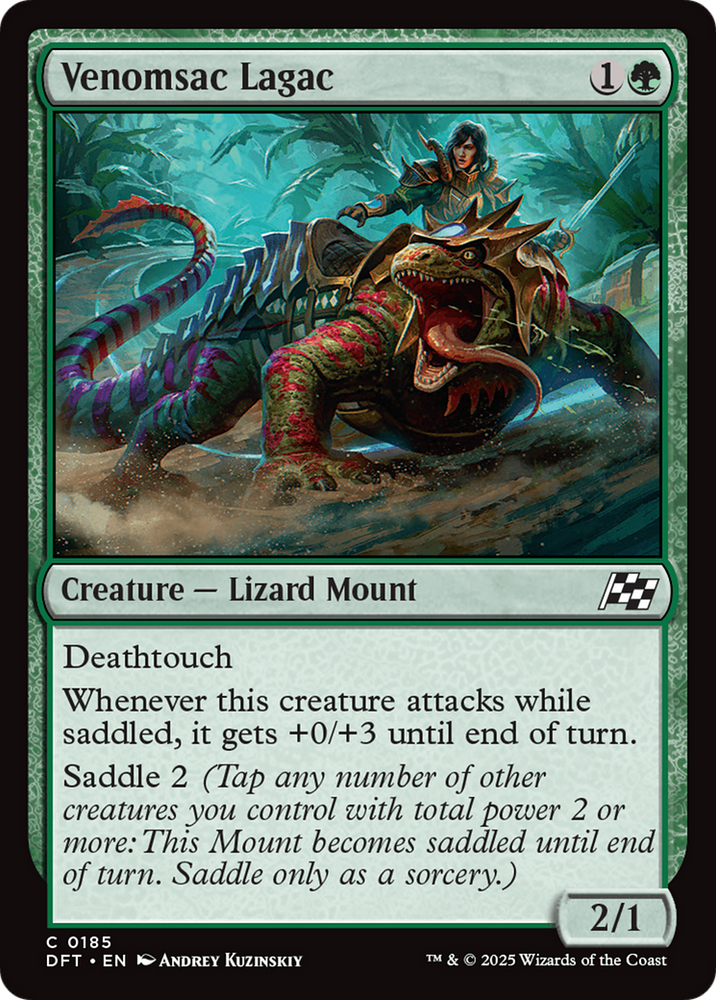 Venomsac Lagac [Aetherdrift] Magic: The Gathering
