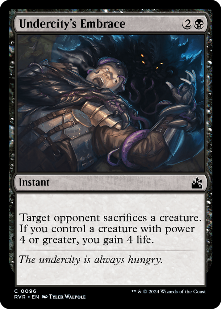 Undercity's Embrace [Ravnica Remastered] Magic: The Gathering