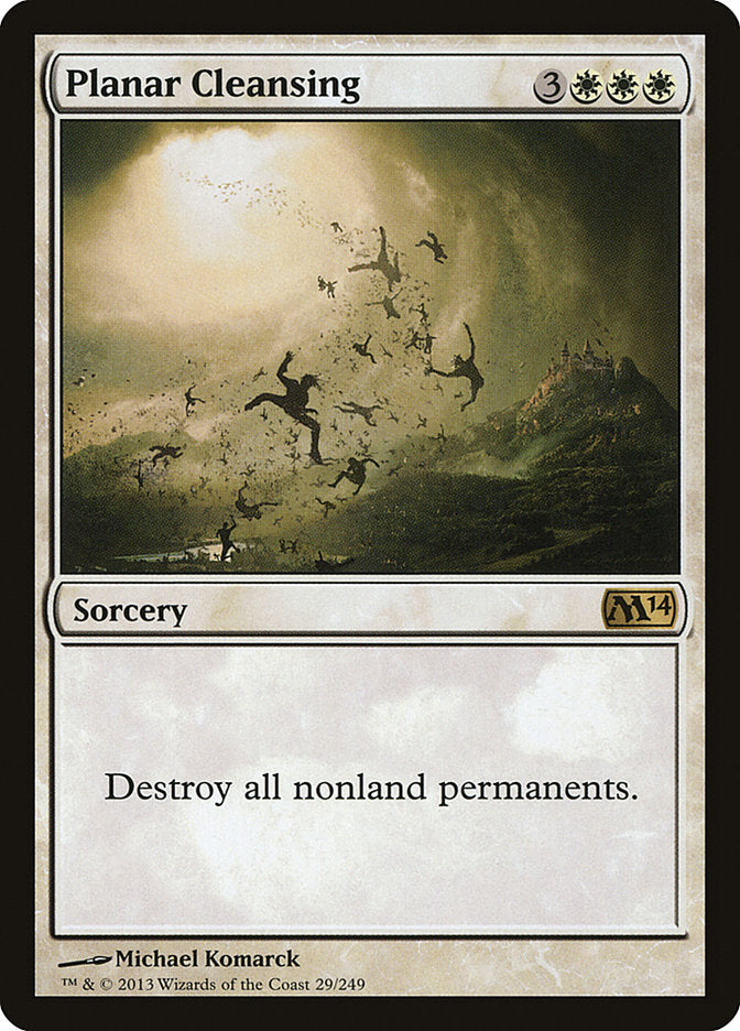 Planar Cleansing [Magic 2014] Magic: The Gathering