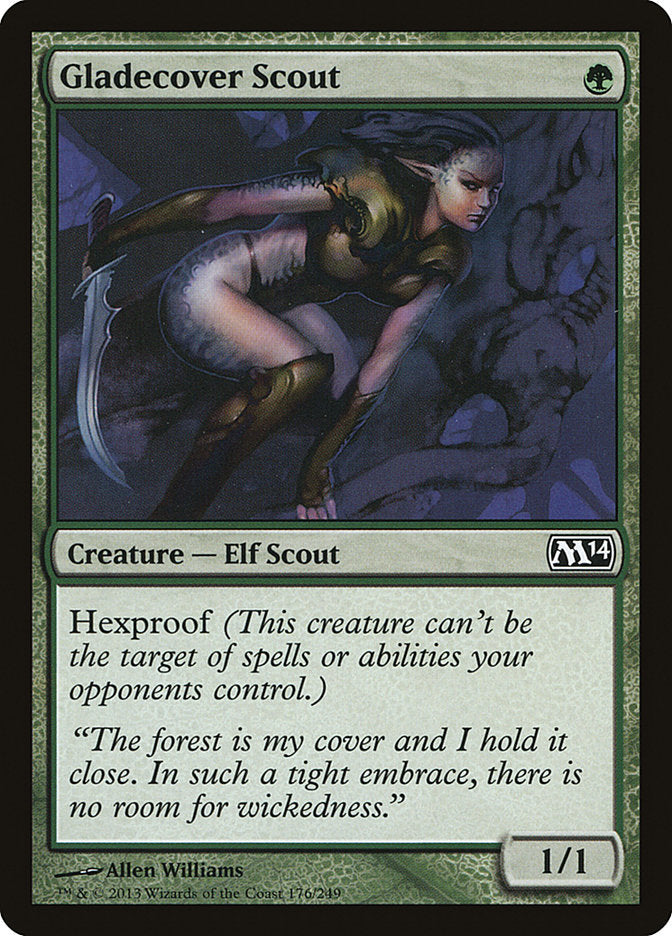 Gladecover Scout [Magic 2014] Magic: The Gathering