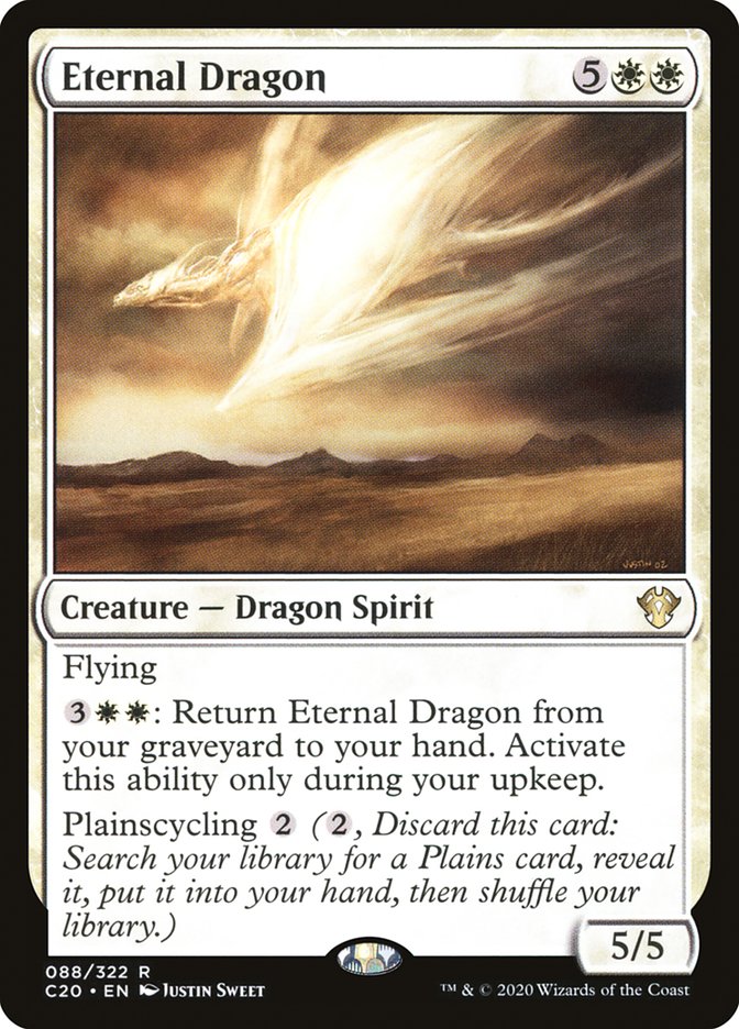 Eternal Dragon [Commander 2020] Magic: The Gathering