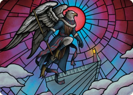 Balmor, Battlemage Captain Art Card 2 [Dominaria United Art Series] Magic: The Gathering
