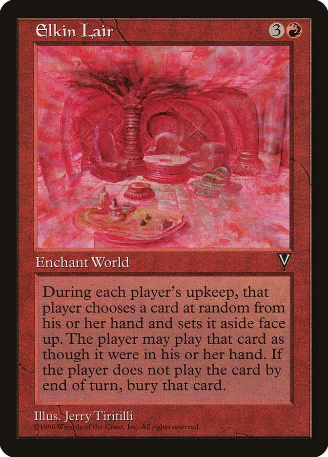 Elkin Lair [Visions] Magic: The Gathering