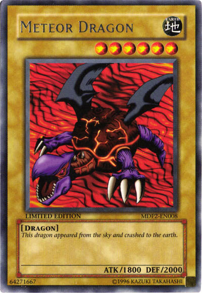 Meteor Dragon [MDP2-EN008] Rare Yu-Gi-Oh!