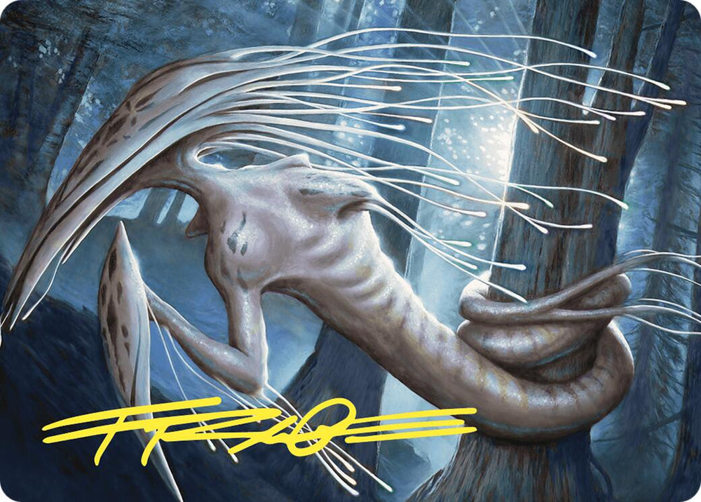 Manaweft Sliver Art Card (Gold-Stamped Signature) [Commander Masters Art Series] Magic: The Gathering