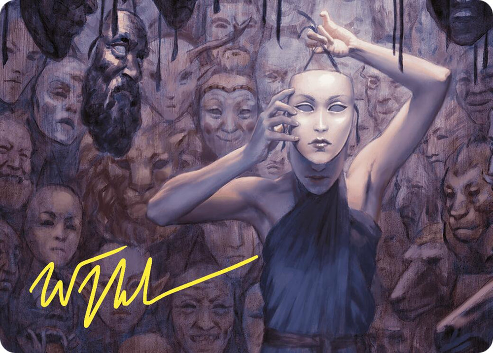 Body Double Art Card (Gold-Stamped Signature) [Commander Masters Art Series] Magic: The Gathering