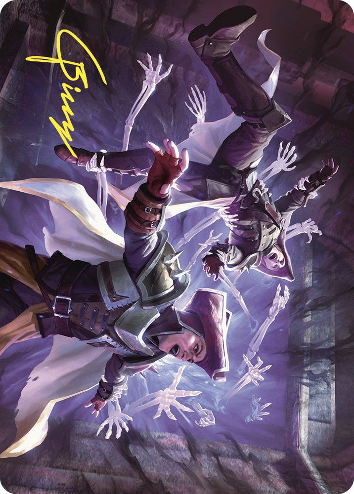 Grave Pact Art Card (Gold-Stamped Signature) [Commander Masters Art Series] Magic: The Gathering
