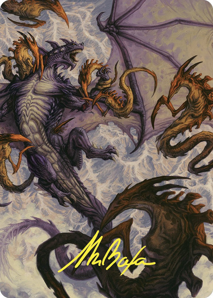 Kindred Dominance Art Card (Gold-Stamped Signature) [Commander Masters Art Series] Magic: The Gathering