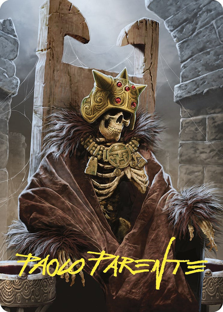Champion's Helm Art Card (Gold-Stamped Signature) [Commander Masters Art Series] Magic: The Gathering
