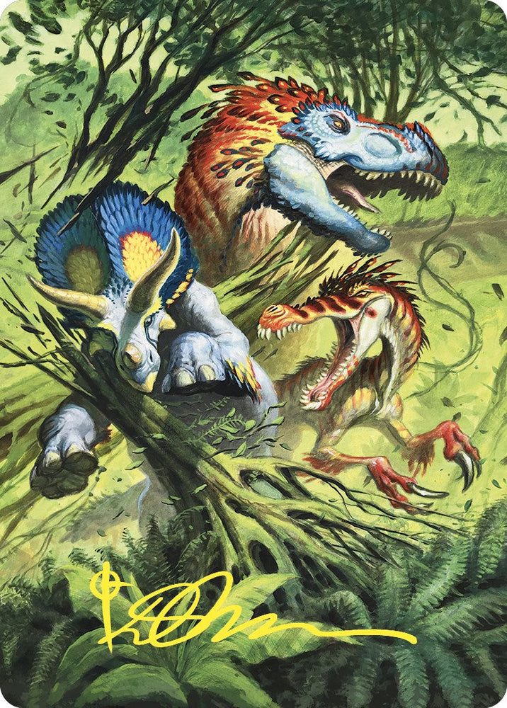 Finale of Devastation Art Card (Gold-Stamped Signature) [Commander Masters Art Series] Magic: The Gathering