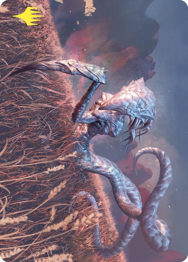 Bonescythe Sliver Art Card (Gold-Stamped) [Commander Masters Art Series] Magic: The Gathering