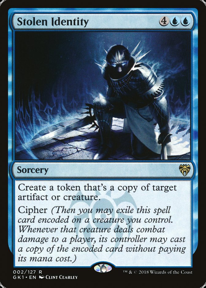 Stolen Identity [Guilds of Ravnica Guild Kit] Magic: The Gathering