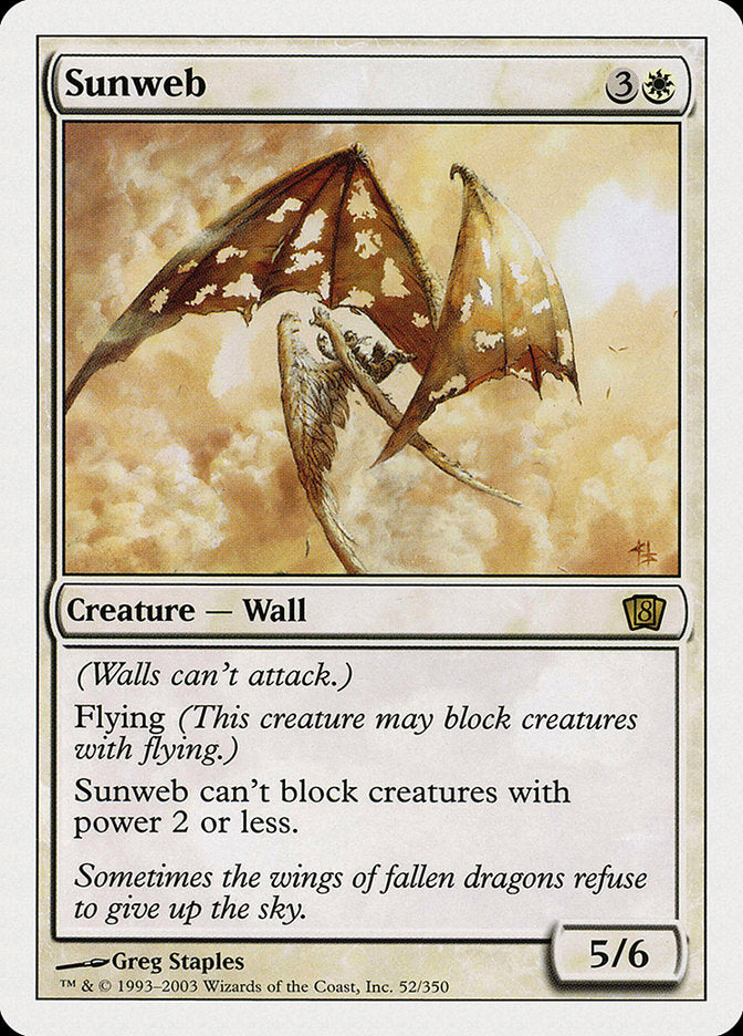 Sunweb [Eighth Edition] Magic: The Gathering