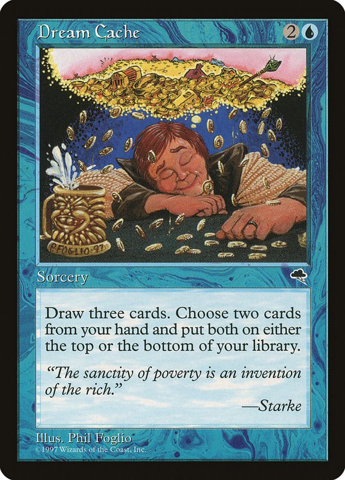 Dream Cache [Tempest] Magic: The Gathering