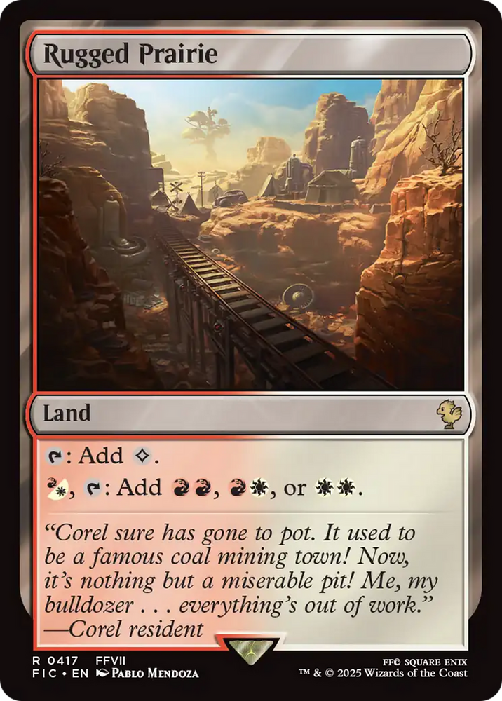 Rugged Prairie [FINAL FANTASY Commander] Magic: The Gathering